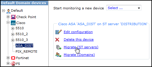 migrate device