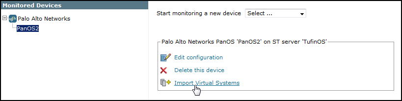 Import Palo Alto Virtual Systems