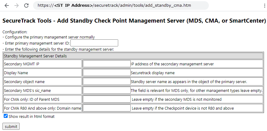 Add standby cma tool