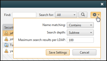 LDAP Settings