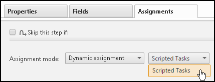 Configuring Dynamic Assignment Custom Script for Rule Modification