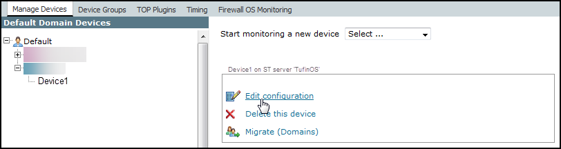 Edit Configuration