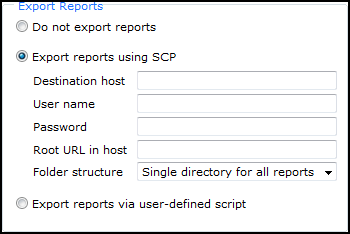 export reports