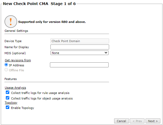 New CP CMA stage 1