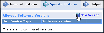 Software Version Compliance Report