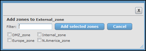 Add zone members