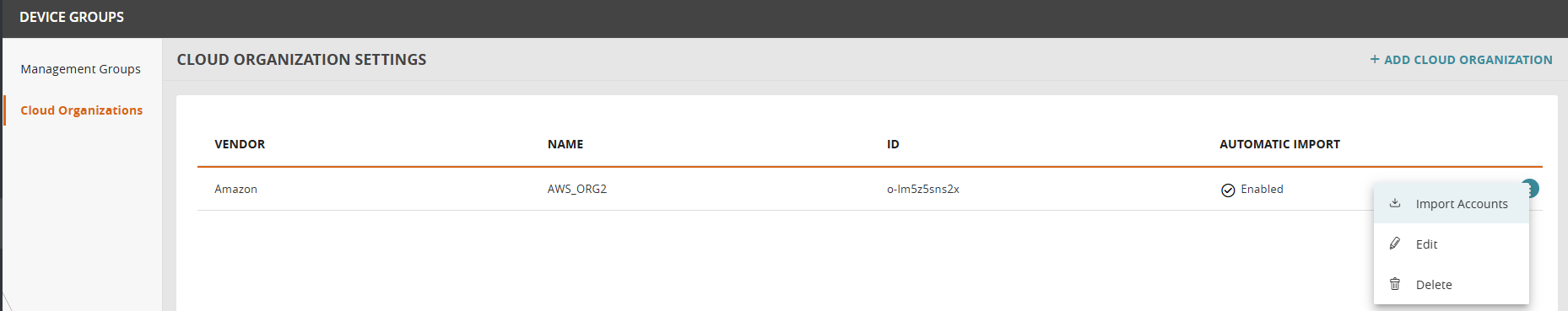Mnaually import accounts