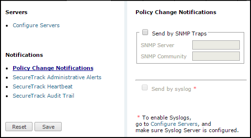 Policy Change Notifications