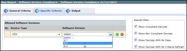software compliance version